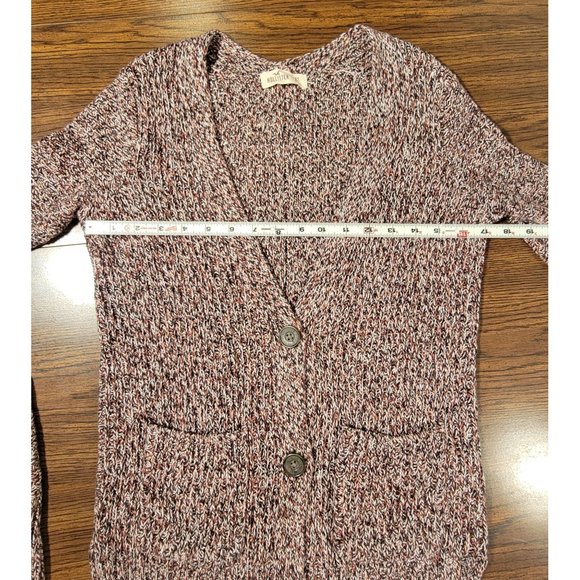 Hollister Long Cardigan Button Up Sweater, Size XS - Picture 5 of 7